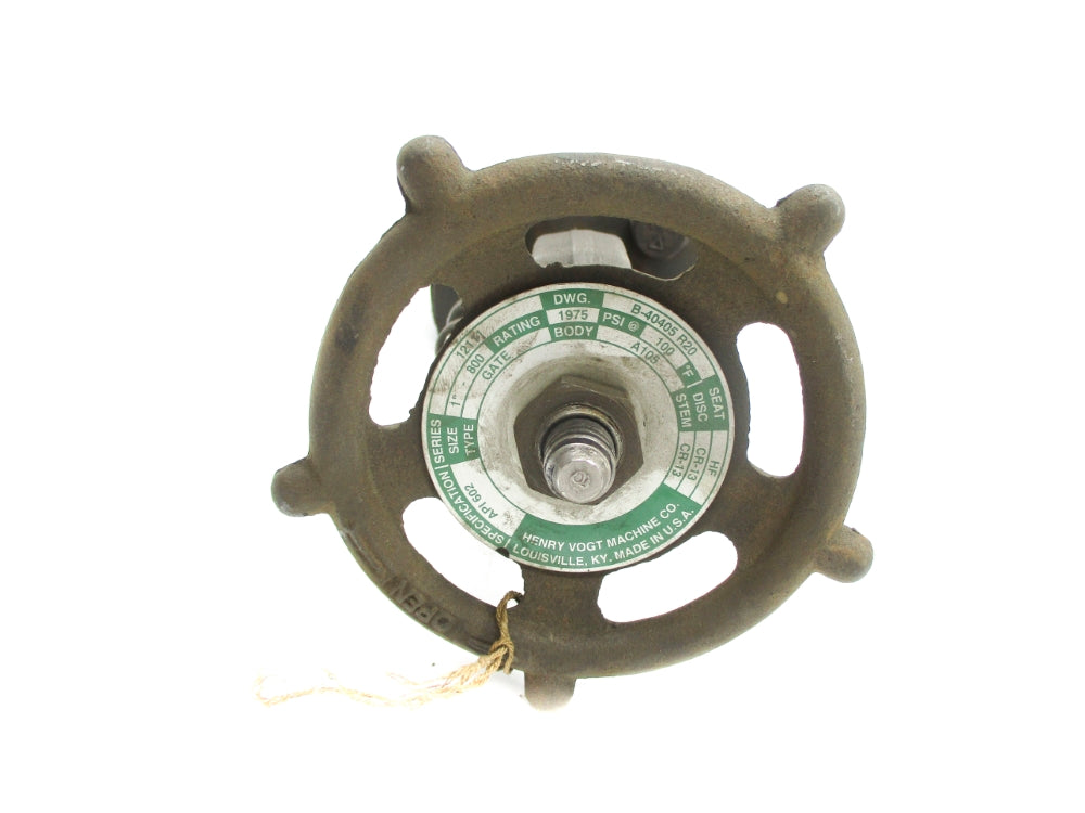 HENRY VOGT 12111 B-40405R20 1975PSI UNMP
