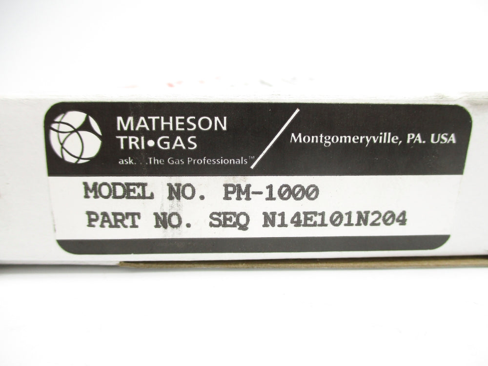 MATHESON PM-1000 SEQN14E101N204 100PSIG NSMP