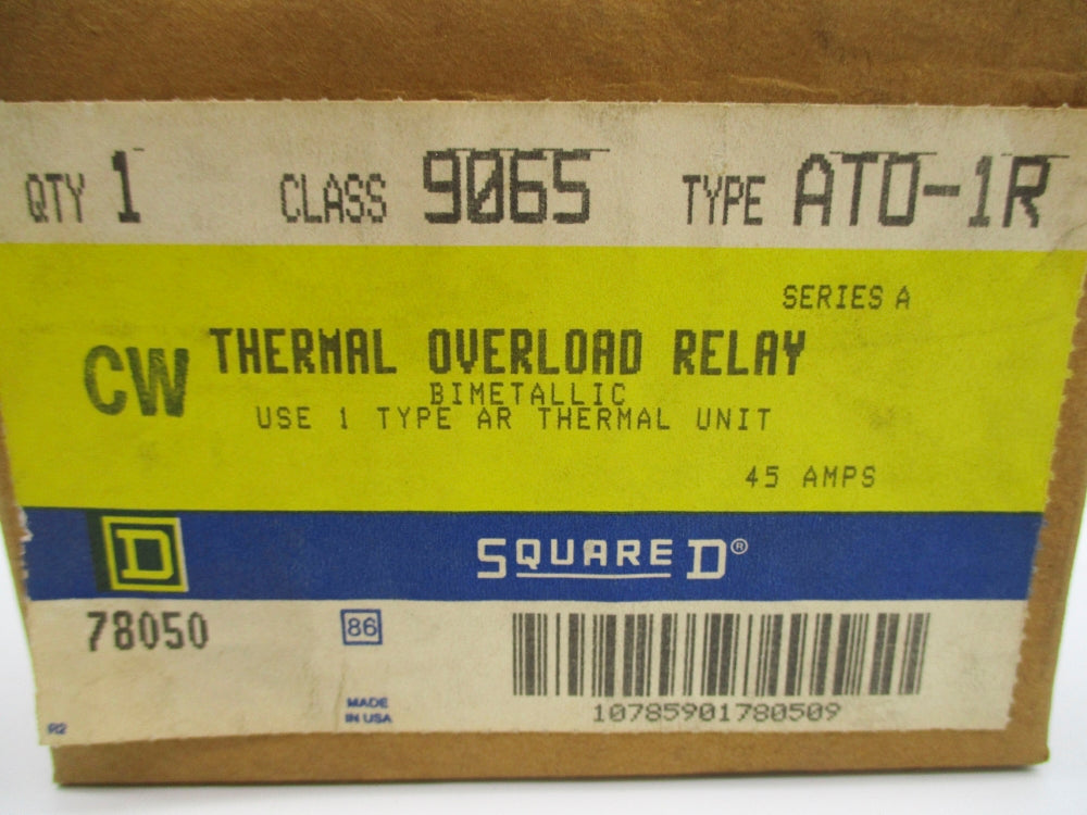 SQUARE D 9065ATO1R SER. A 45A NSMP