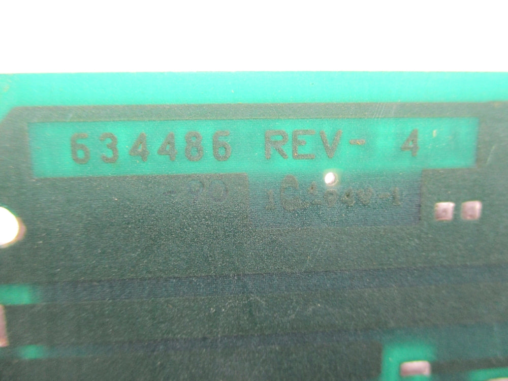 INDUSTRIAL SPARE PART 634486 REV. 4 UNMP