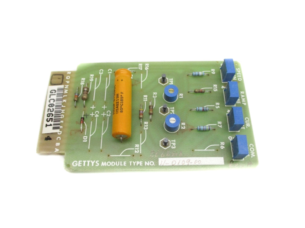 GETTYS 11-0109-00 REV. A UNMP