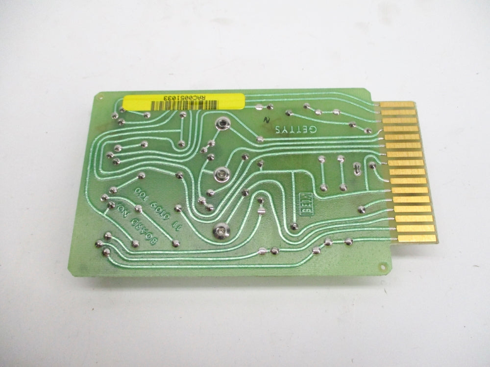 GETTYS 11-0109-00 REV. A UNMP