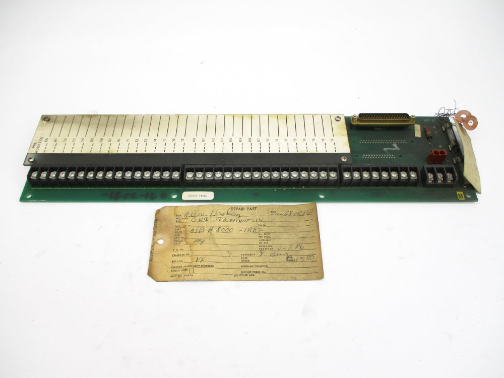 INDUSTRIAL SPARE PART 8000-TRBZ 900044 REV. 3 REMAN