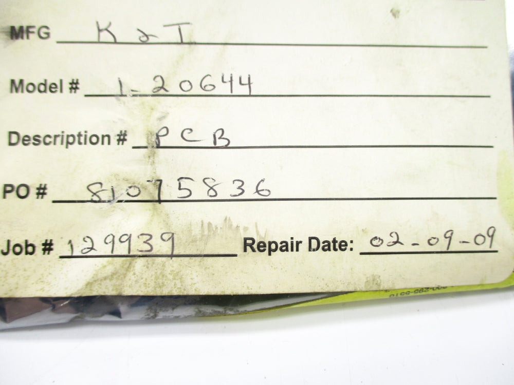 K.T. 1-20644 REMAN