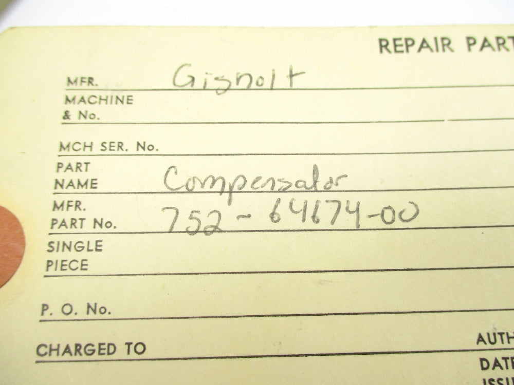 GISHOLT 752-64674-00 REMAN