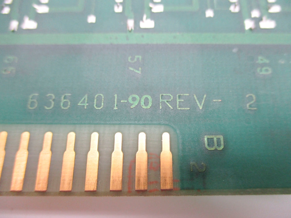 INDUSTRIAL SPARE PART 636401-90 REV. 2 UNMP