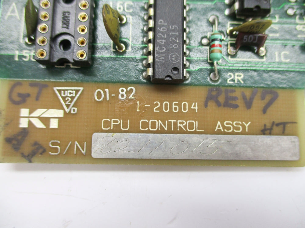 K&T 1-20604 REV. 7 UNMP
