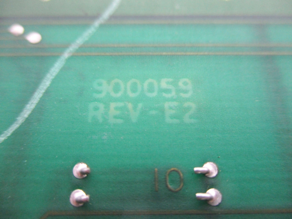 INDUSTRIAL SPARE PART 900059-9002 REV. E2 UNMP