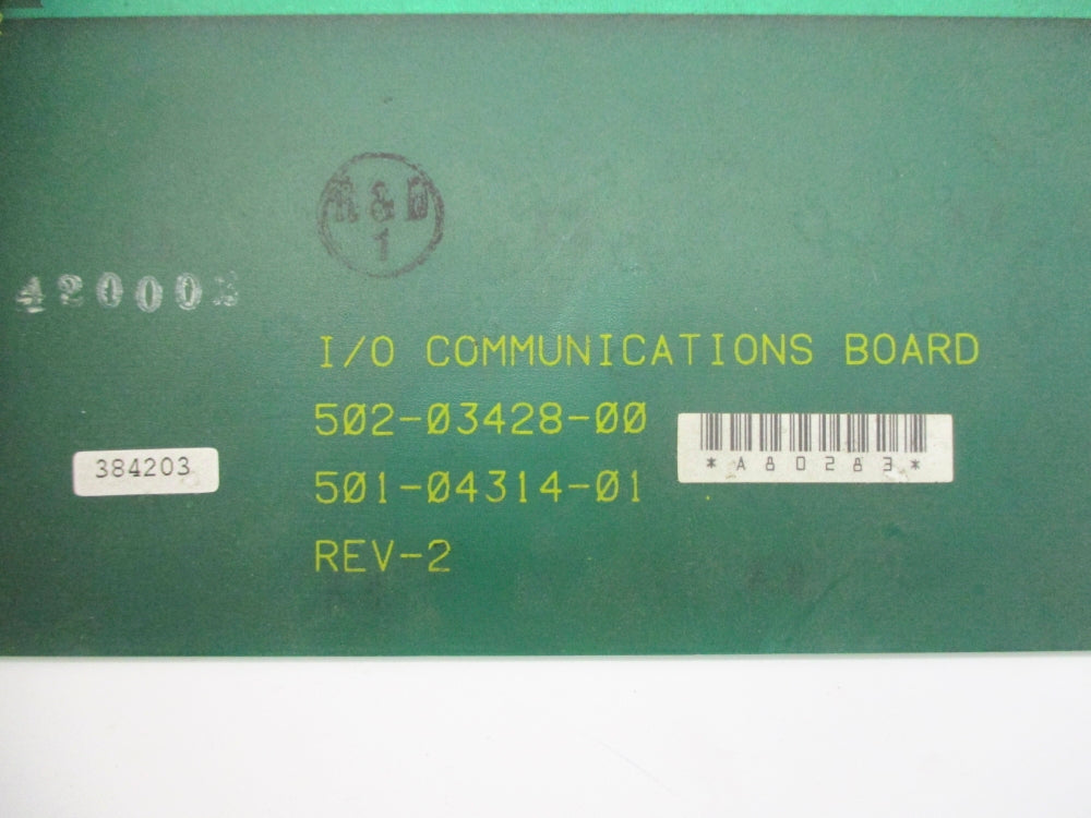 GIDDINGS & LEWIS 502-03428-00 REV. 2 UNMP