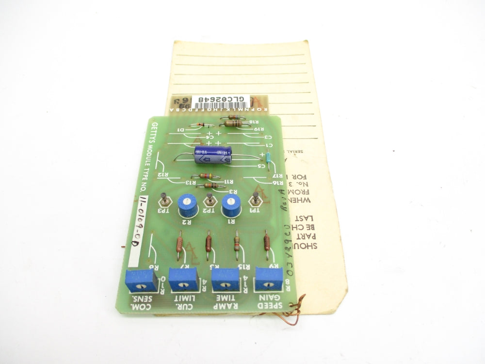 GETTYS 11-0109-00 REMAN