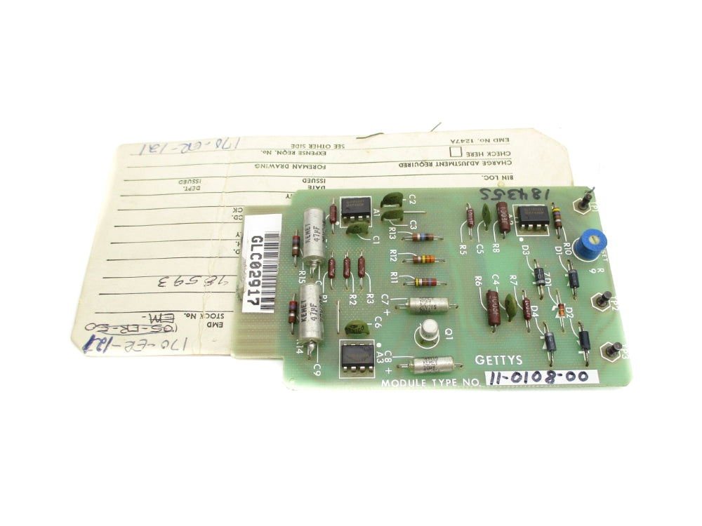 GETTYS 11-0108-00 REMAN