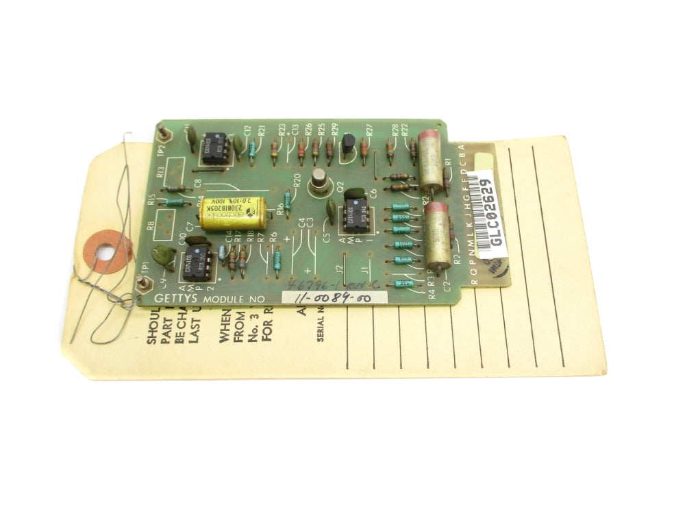 GETTYS 11-0089-00 REV. C REMAN