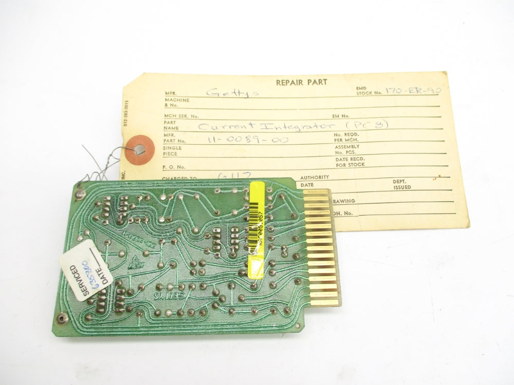 GETTYS 11-0089-00 REV. C REMAN