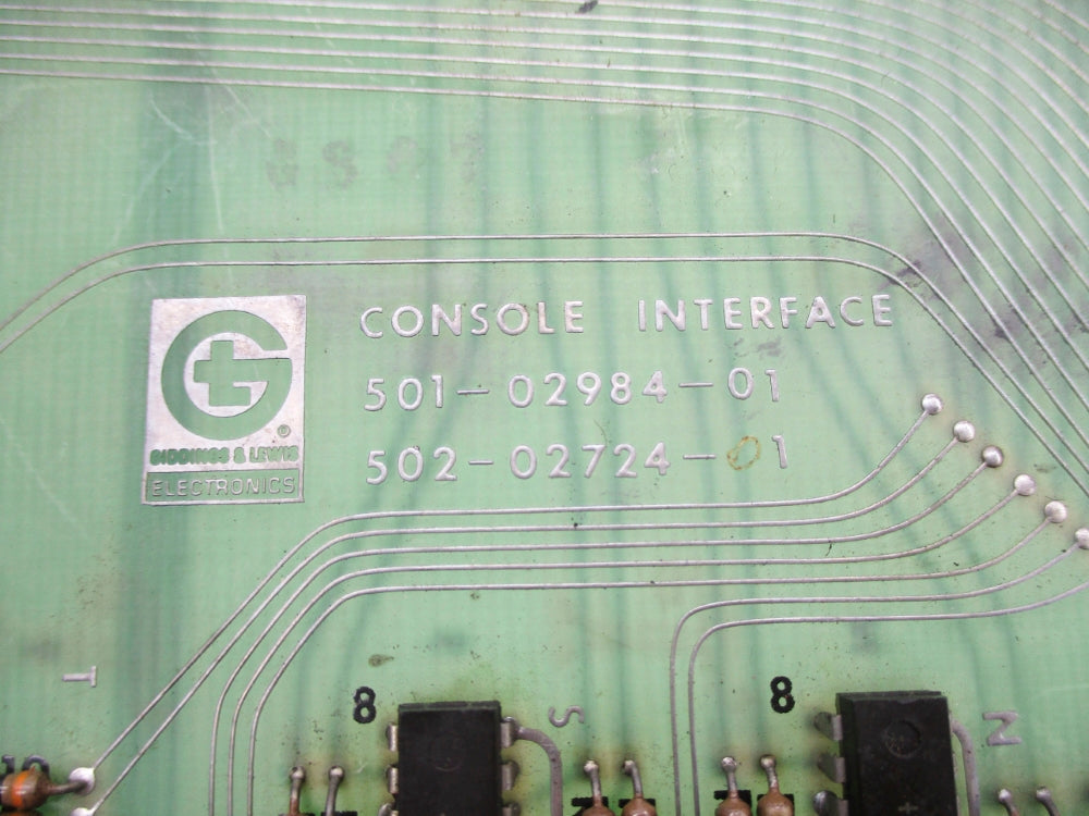 GIDDINGS & LEWIS 502-02724-01 REMAN