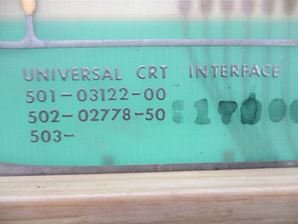 GIDDINGS & LEWIS 502-02778-50 REMAN