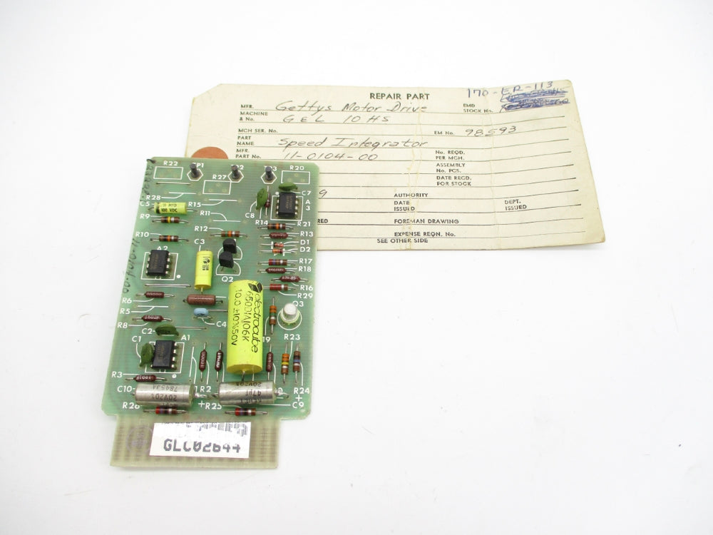 GETTYS 11-0104-00 REMAN