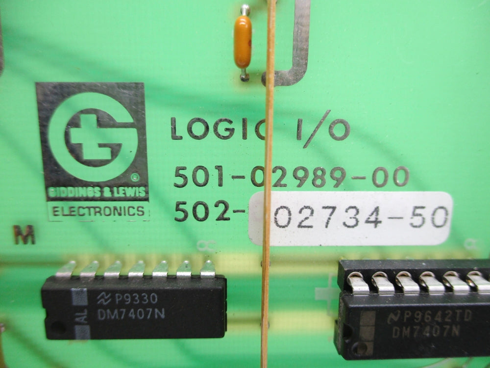 GIDDINGS & LEWIS 502-02734-50 REMAN