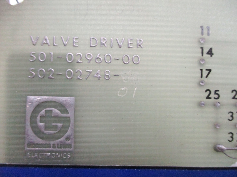 GIDDINGS & LEWIS 502-02748-01 REMAN