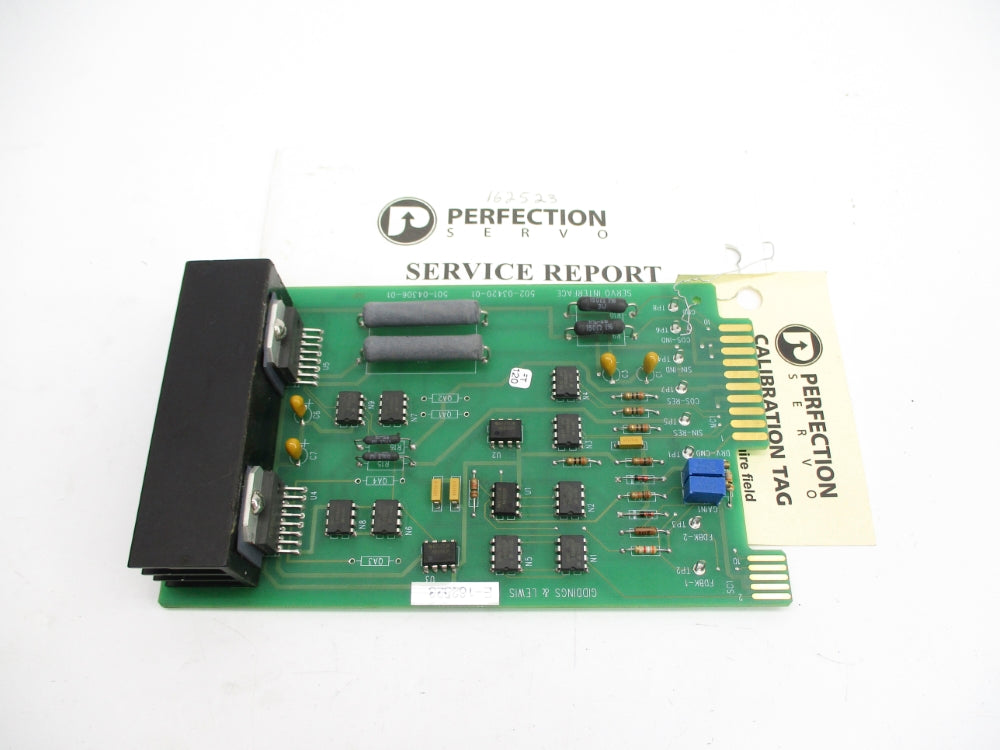GIDDINGS & LEWIS 502-03420-01 REMAN