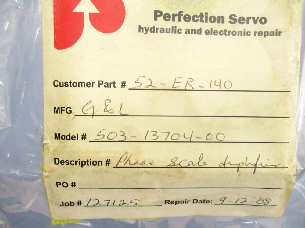 GIDDINGS & LEWIS 503-13704-00 REMAN