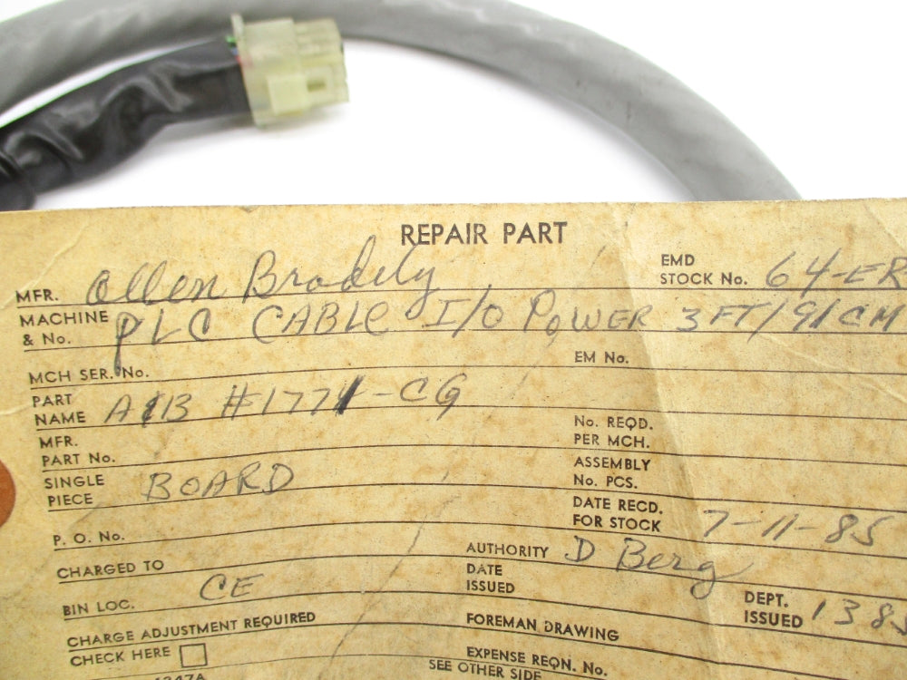 ALLEN BRADLEY 1771-CG REMAN