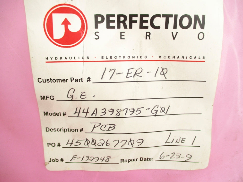 GENERAL ELECTRIC 44A398795-G01 REMAN