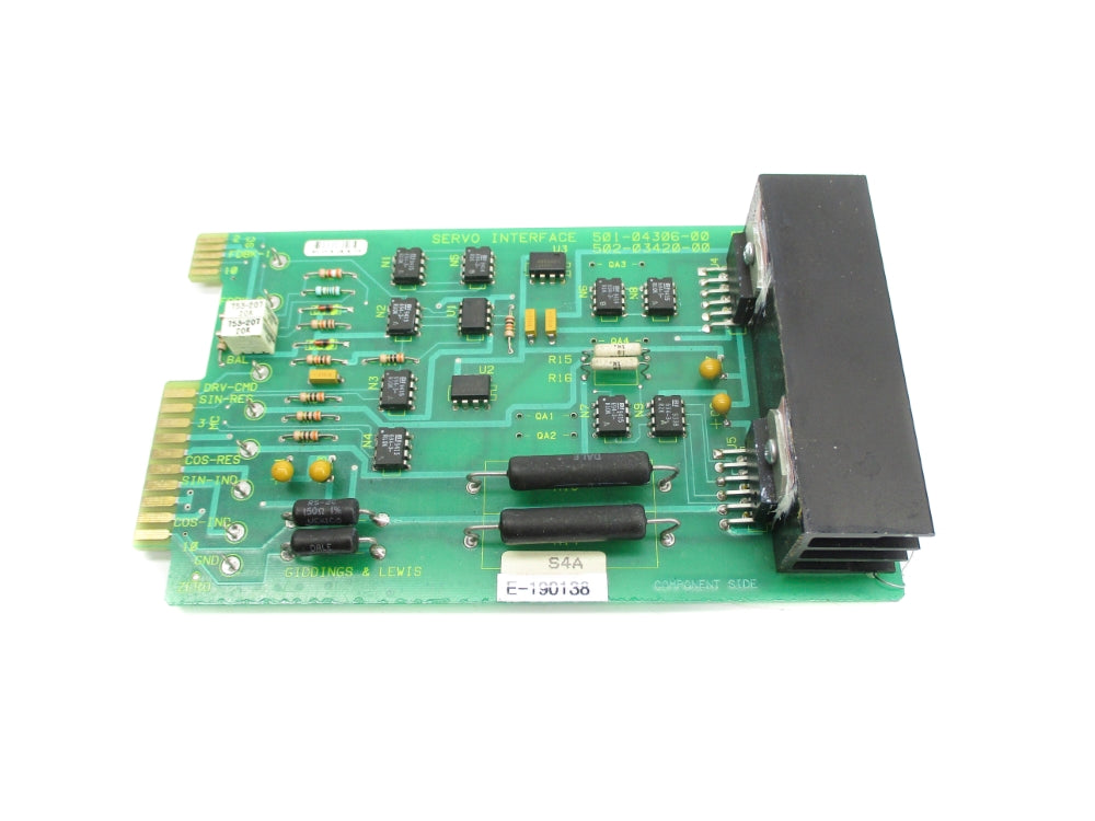 GIDDINGS & LEWIS 501-04306-00 REV. 1 REMAN