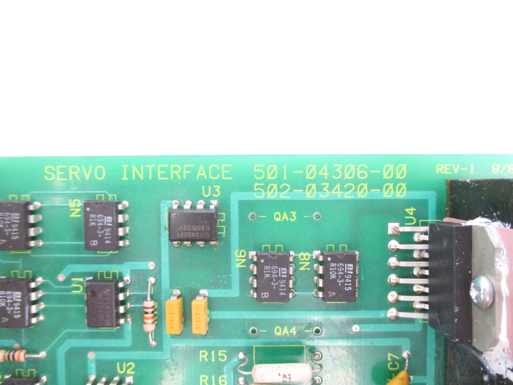 GIDDINGS & LEWIS 501-04306-00 REV. 1 REMAN