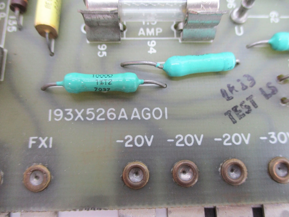 GENERAL ELECTRIC 193X526AAG01 REMAN