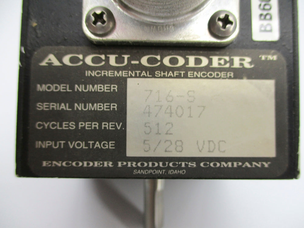 ACCU-CODER 716-S UNMP