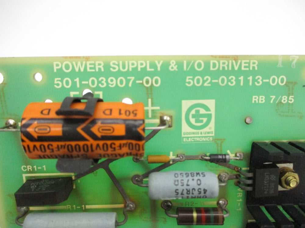 GIDDINGS & LEWIS 502-03113-00 UNMP
