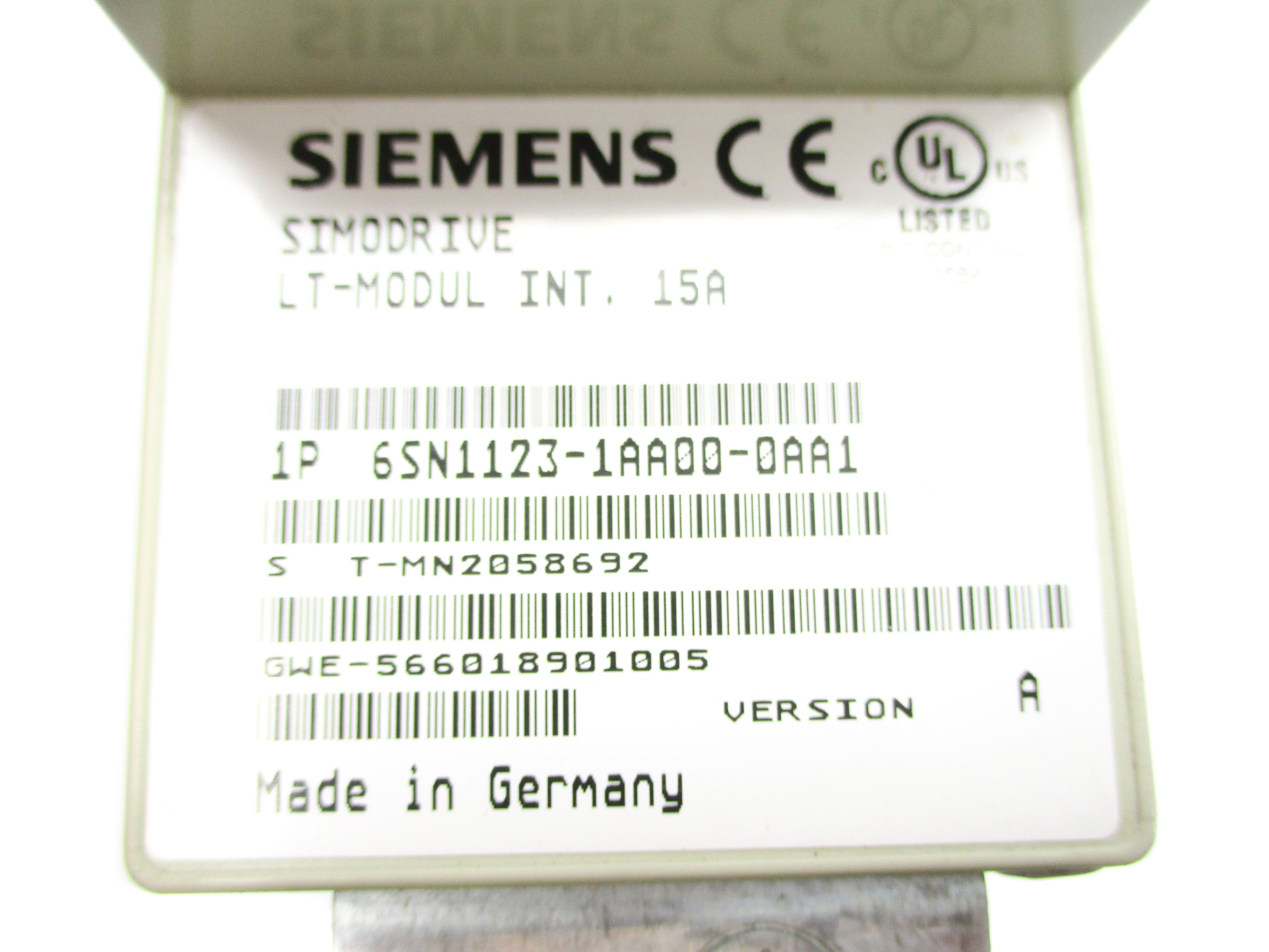 SIEMENS 6SN1123-1AA00-0AA1 NSNP