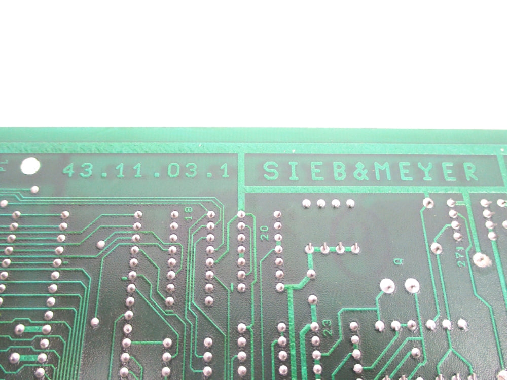 SIEB&MEYER CSS91 K258935 UNMP