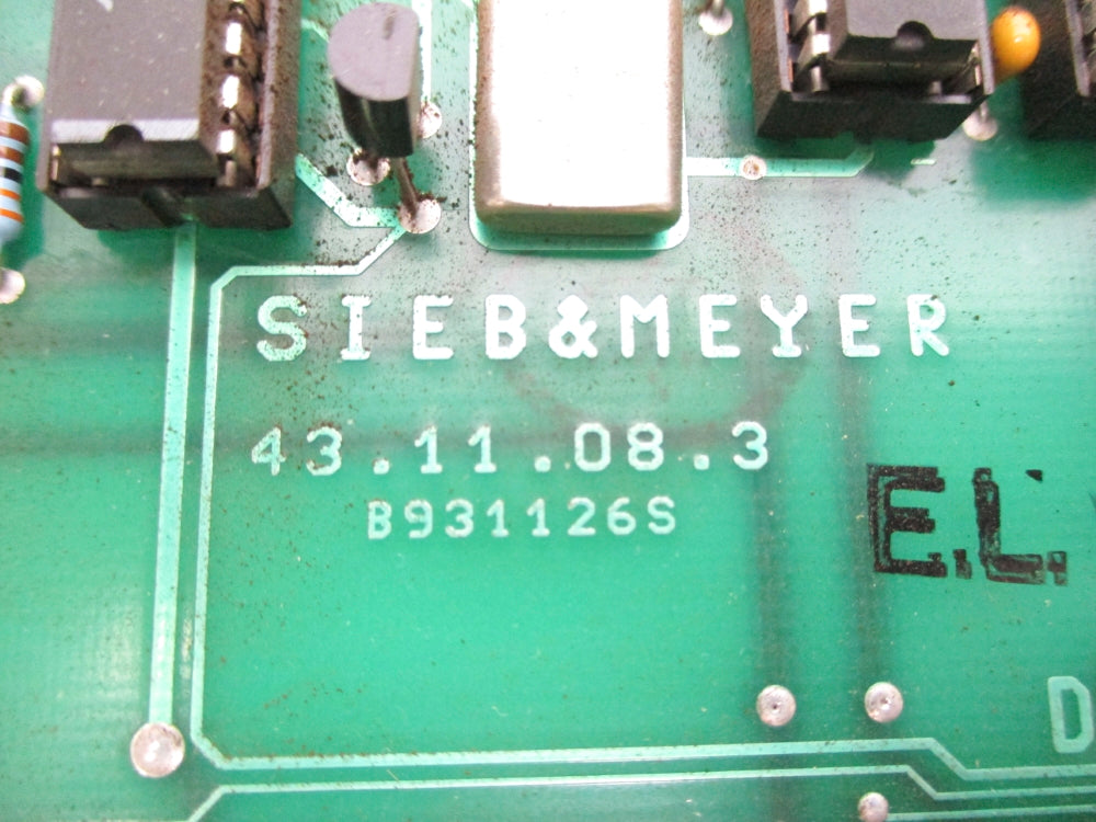 SIEB&MEYER CSS91 K259937 UNMP