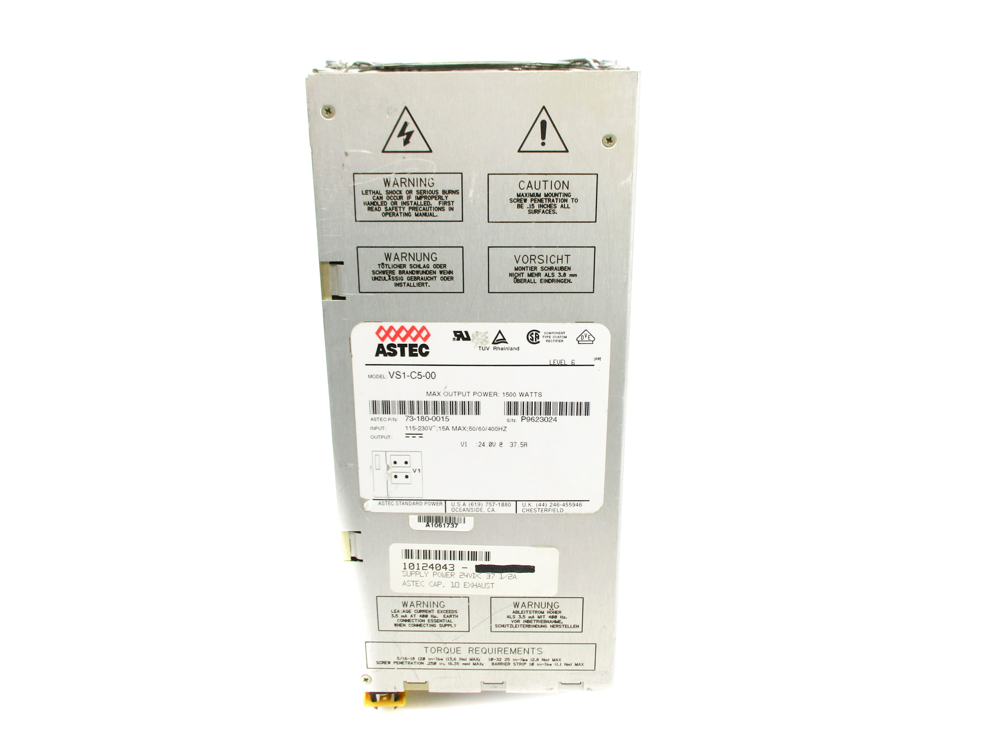 ASTEC 73-180-0015 VS1-C5-00 NSNP