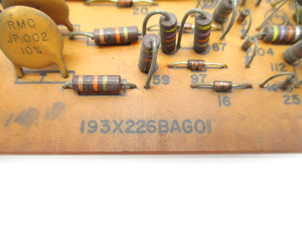 GENERAL ELECTRIC 193X226BAG01 UNMP