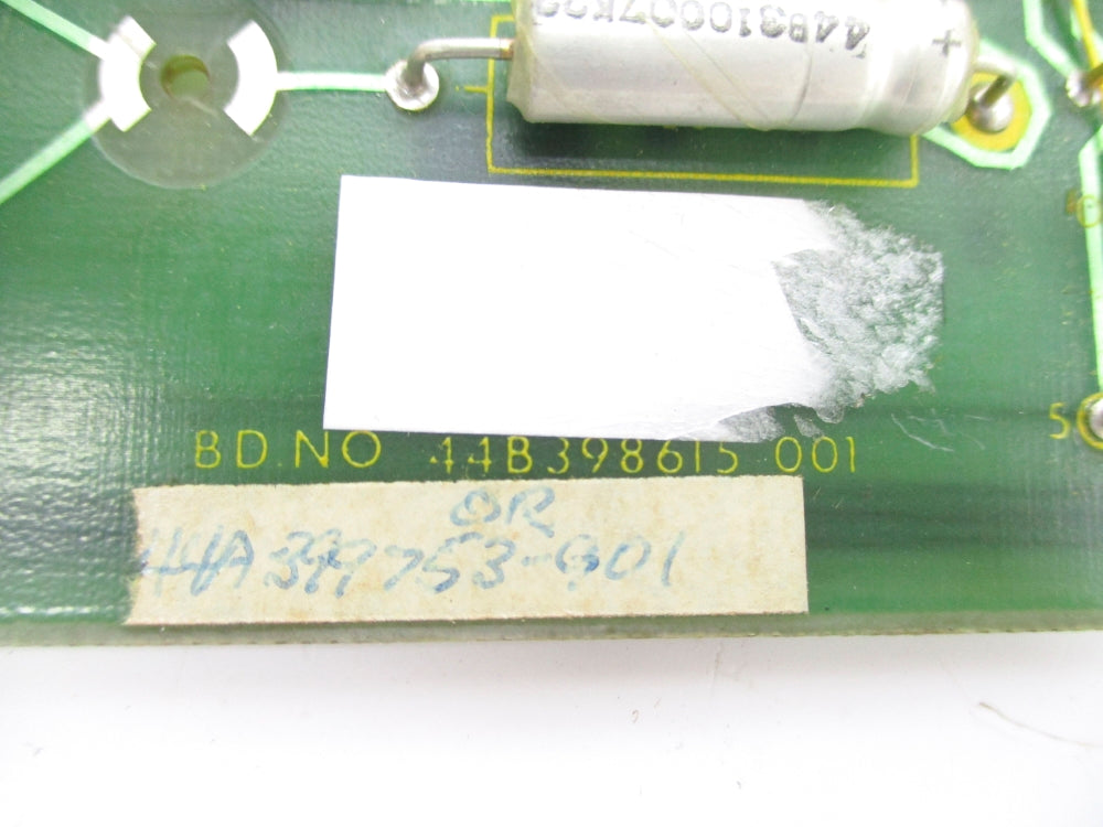 GENERAL ELECTRIC 44B398615-001 UNMP