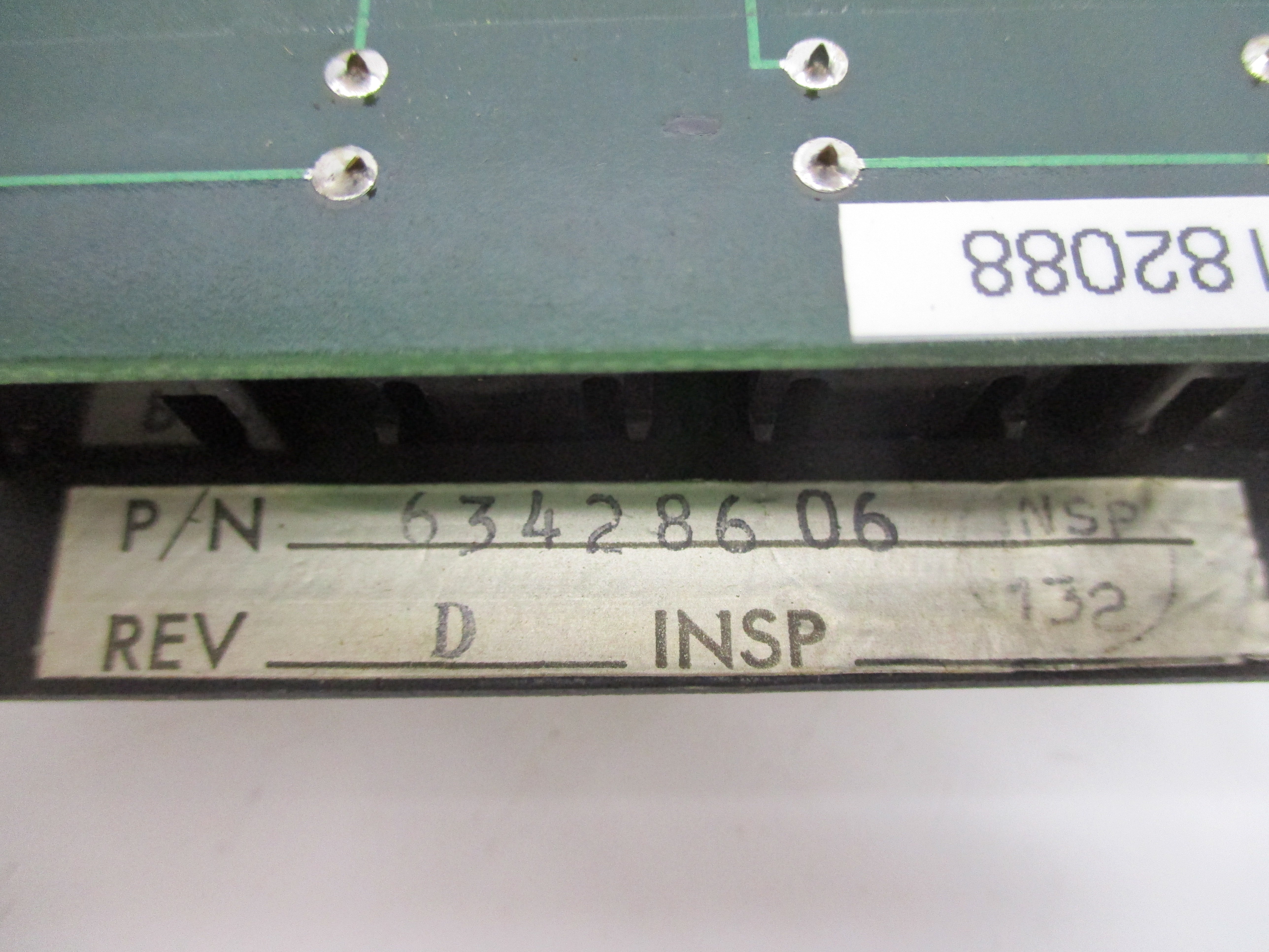 INDUSTRIAL SPARE PART 63428606 REV. D UNMP