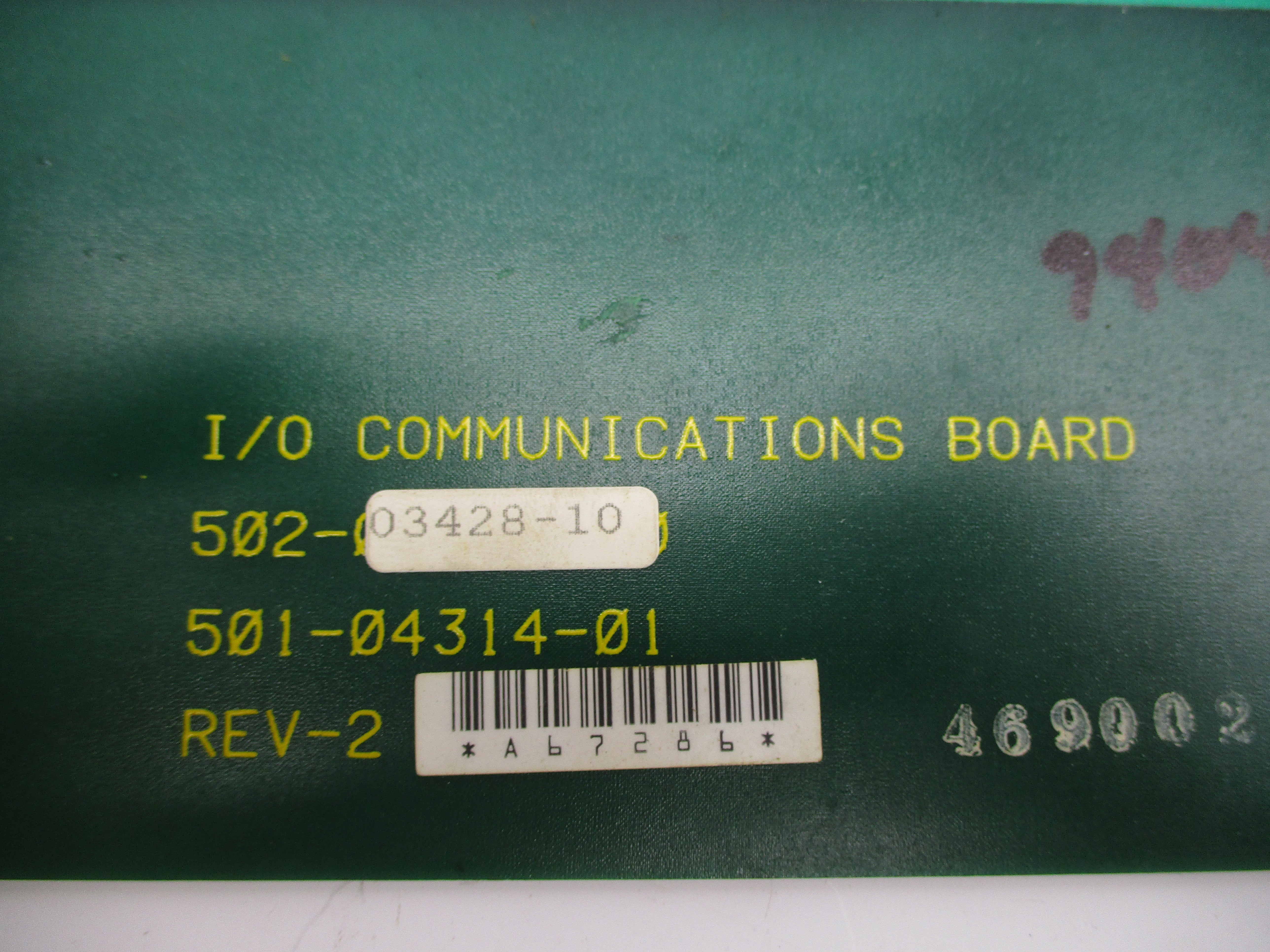 GIDDINGS & LEWIS 502-03428-10 REV. 2 UNMP