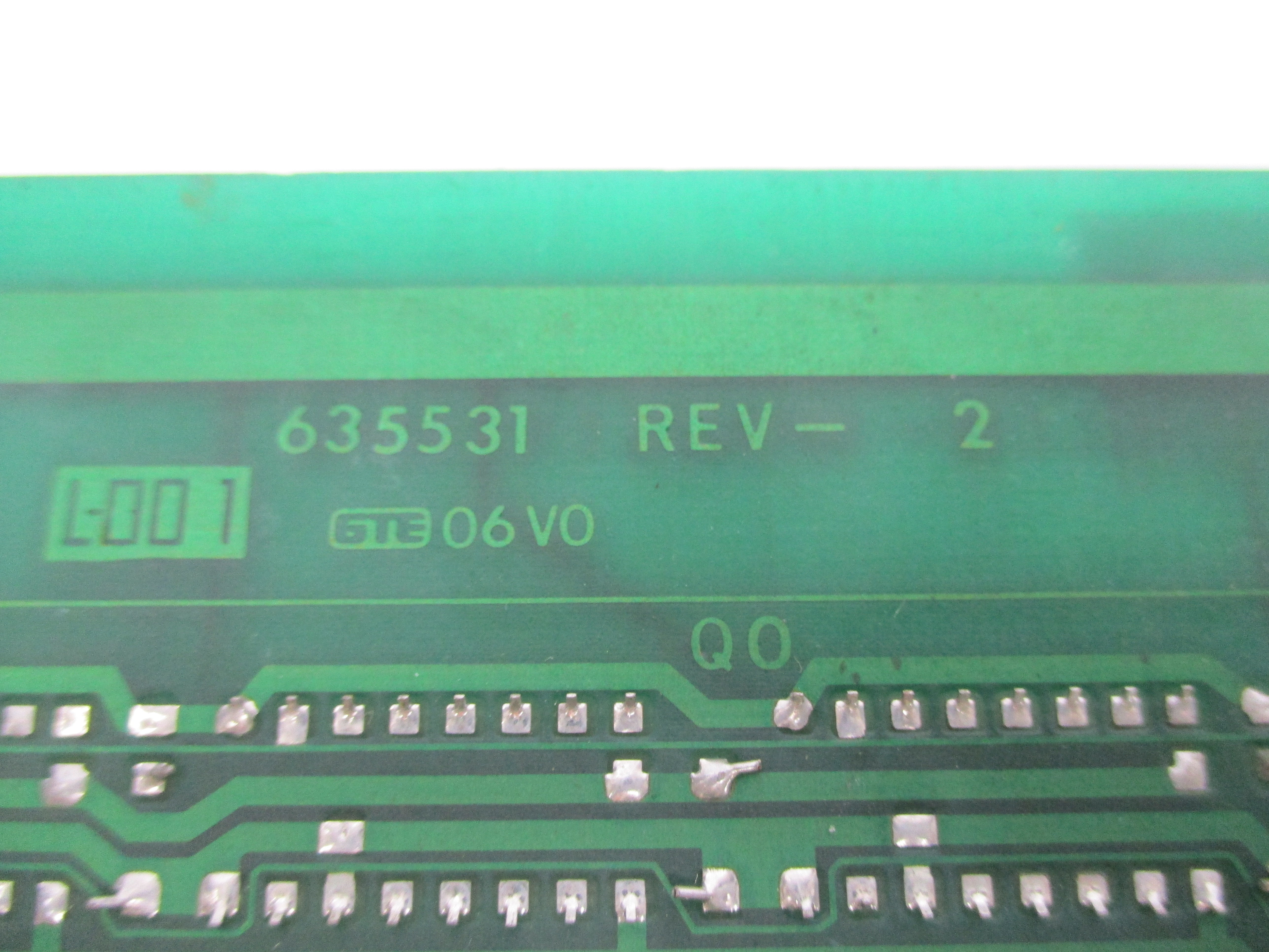 INDUSTRIAL SPARE PART 635531 REV. 2 UNMP