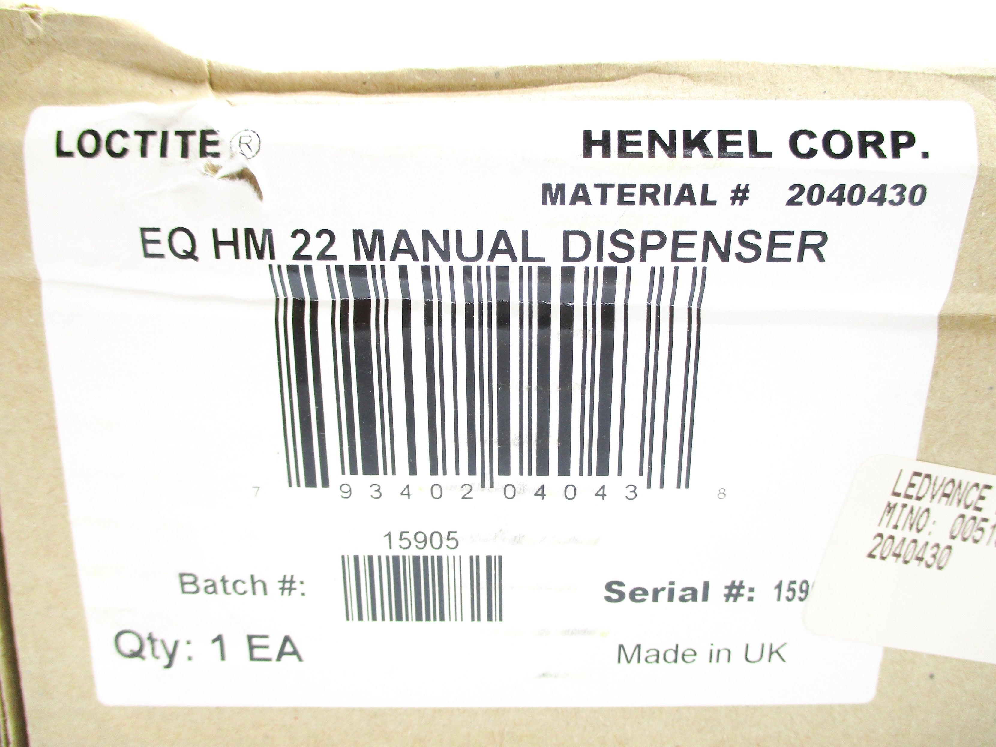 LOCTITE 2040430 EQHM22 NSMP