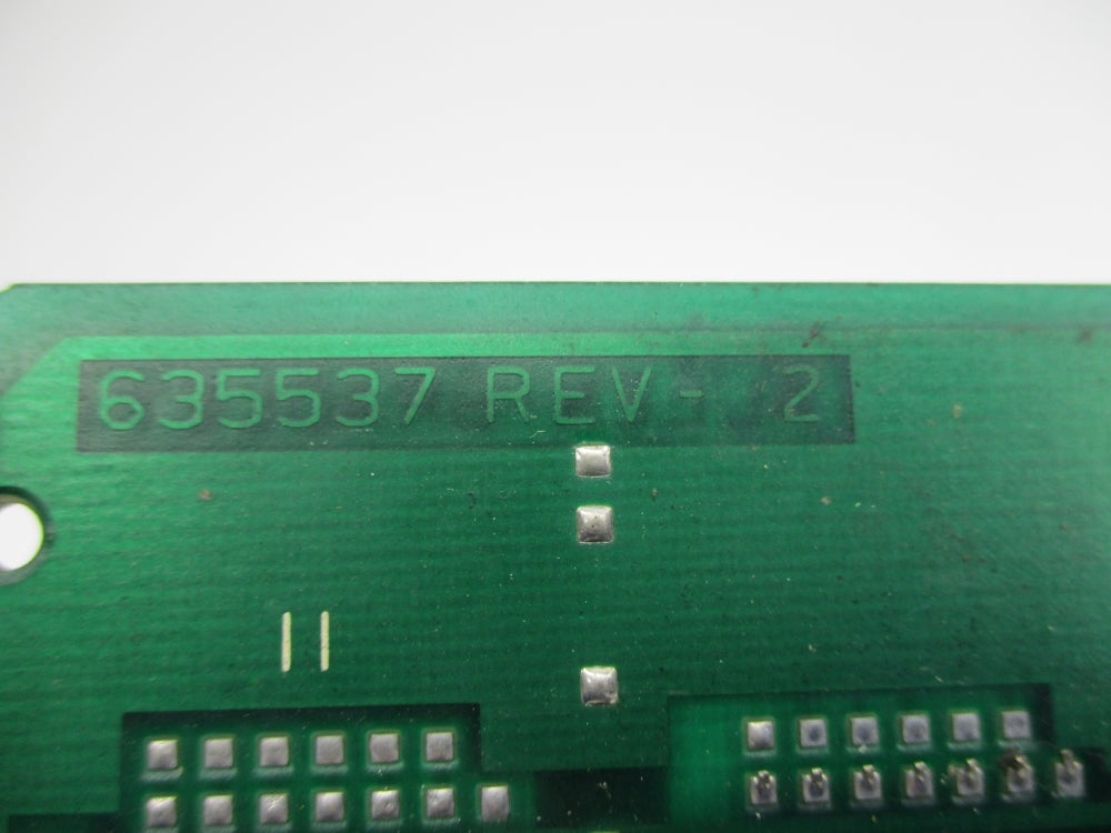 INDUSTRIAL SPARE PART 635537 REV. 2 UNMP