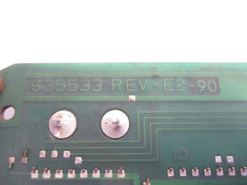 INDUSTRIAL SPARE PART 635533-90 REV. E2 UNMP