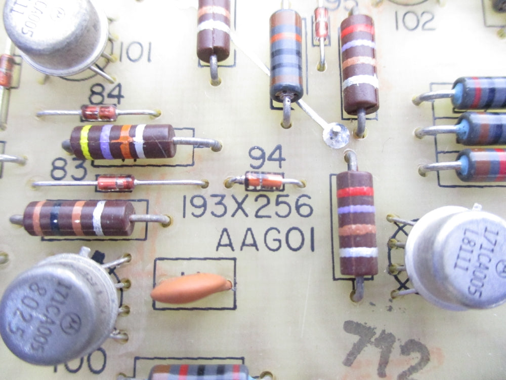 GENERAL ELECTRIC 193X256AAG01 UNMP