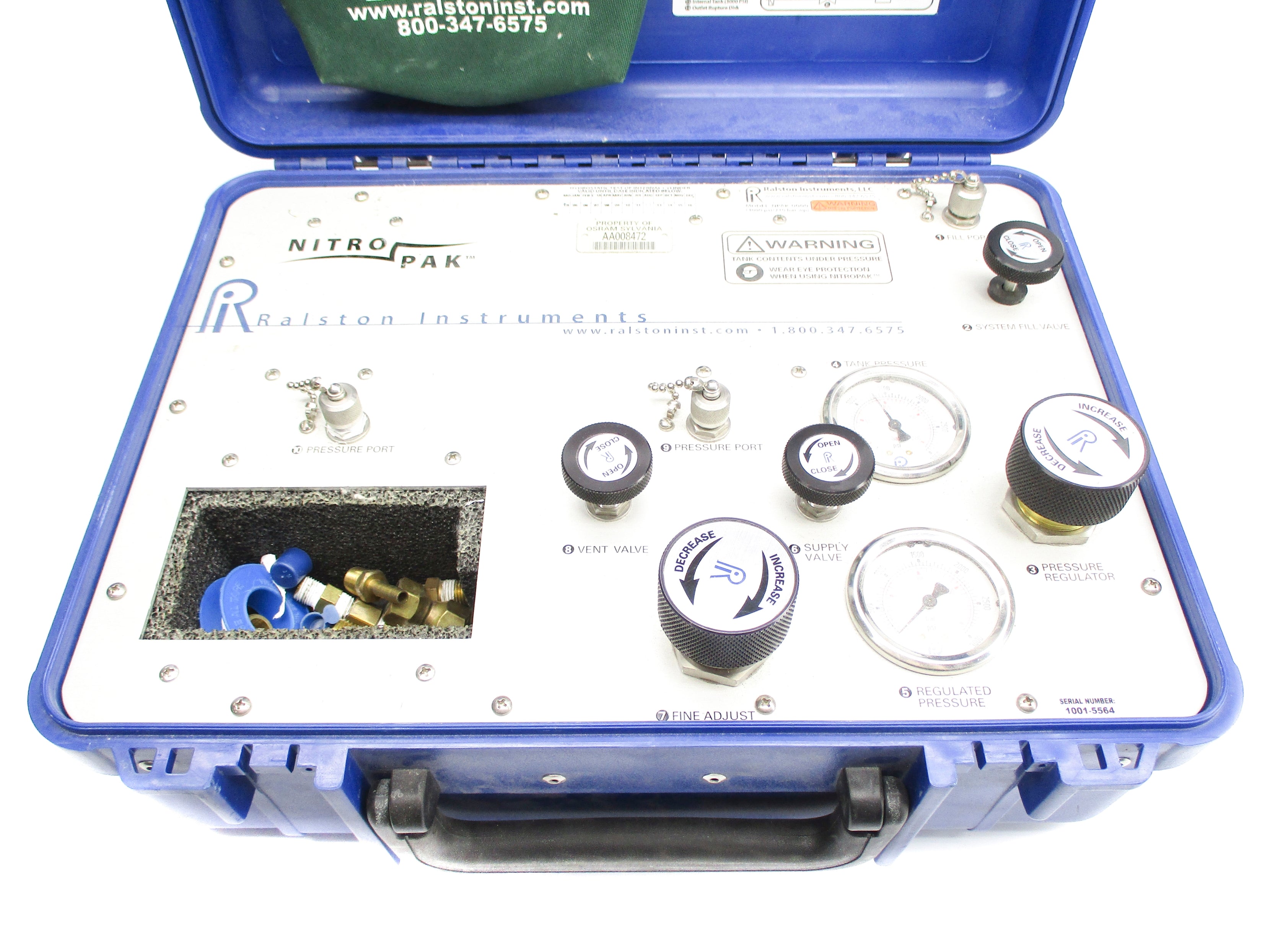 RALSTON INSTRUMENTS NPAK-0000 NSNP