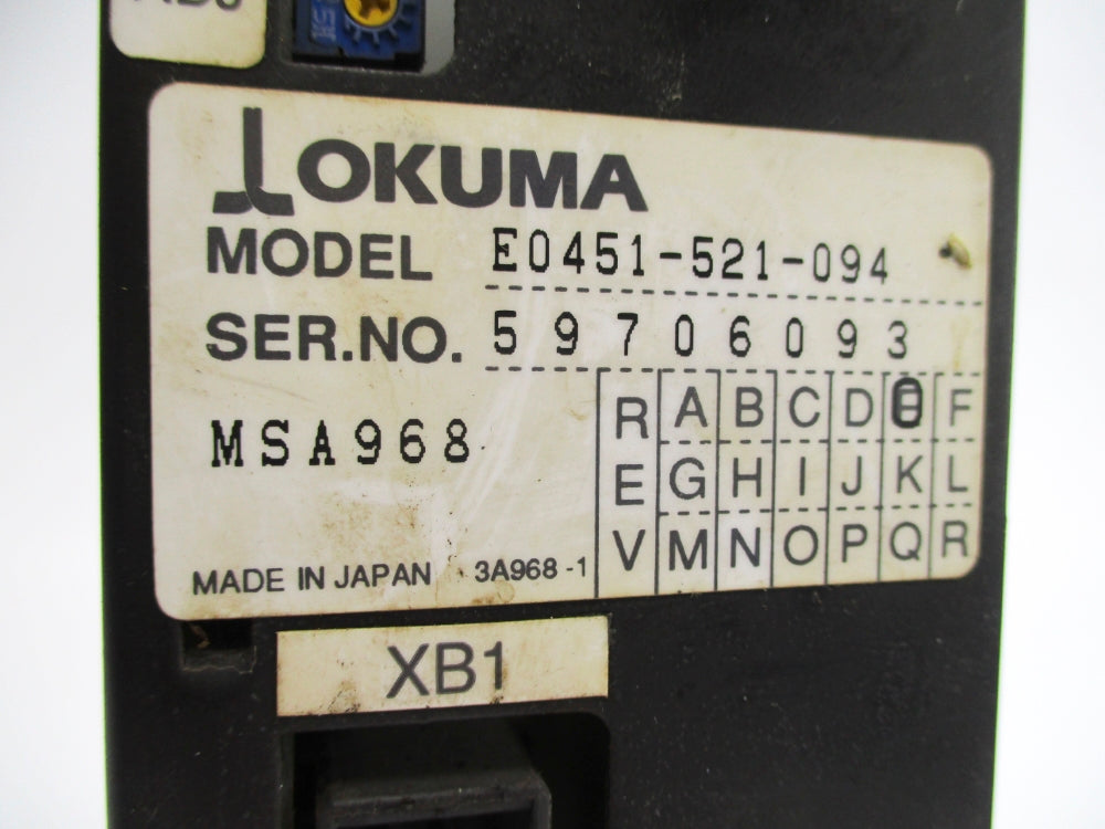 OKUMA E0451-521-094 UNMP