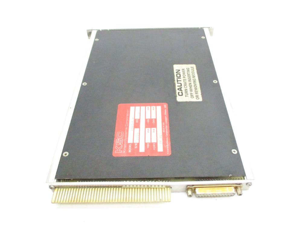 KINETIC SYSTEMS CORPORATION 2000-F1B UNMP