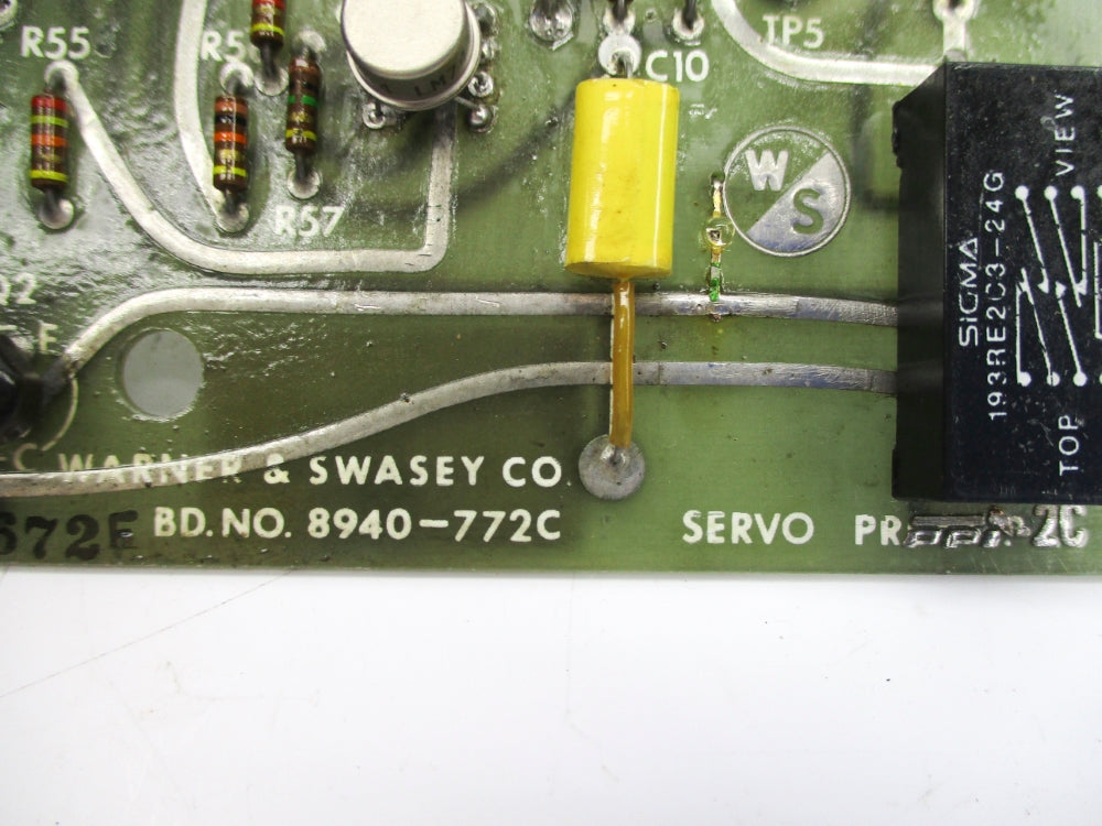 WARNER & SWASEY 8940-772C UNMP