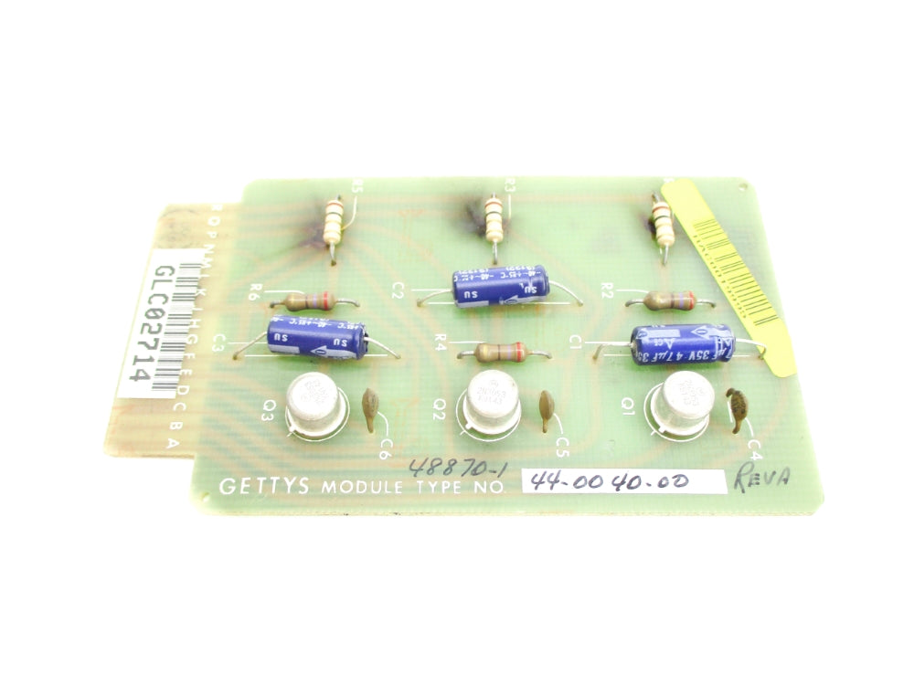 GETTYS 44-0040-00 REV. A UNMP
