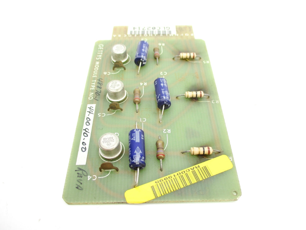 GETTYS 44-0040-00 REV. A UNMP